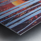  Blue Aspens at Dusk Metal print