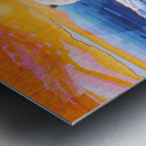 Pizzly and Monarch Metal print