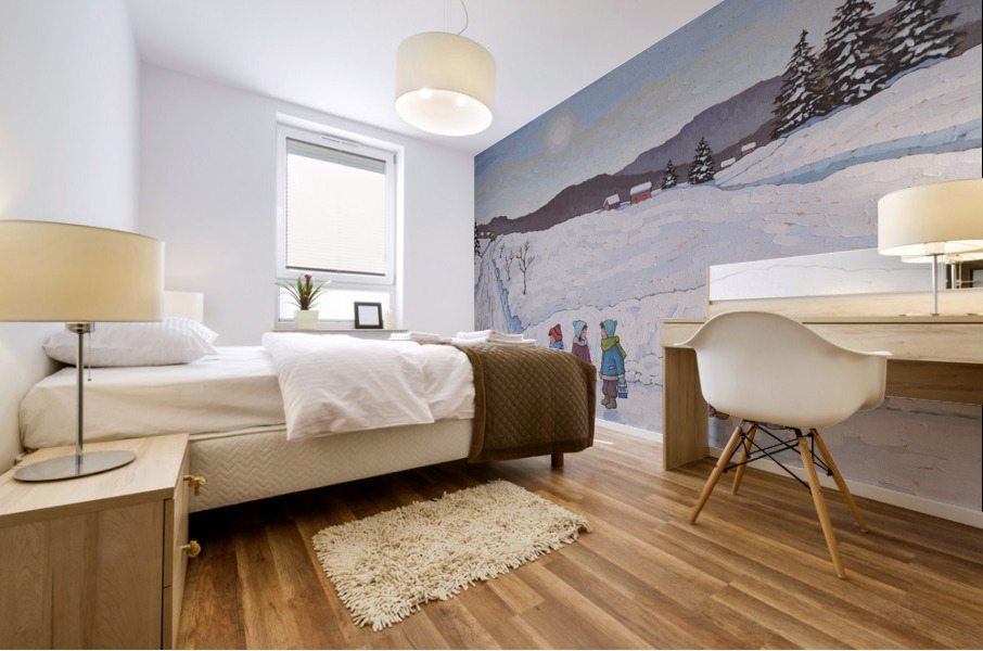 Bus Stop Mural print