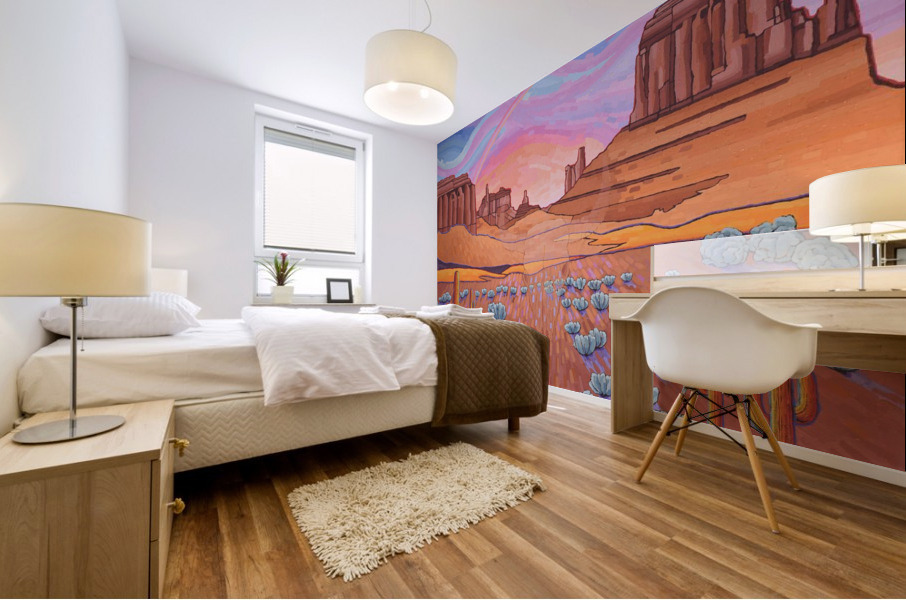 Polar Desert  Mural print