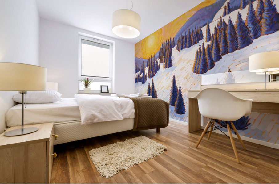 Seventh Heaven Mural print