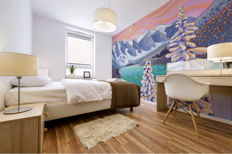 Winter Serenity Mural print