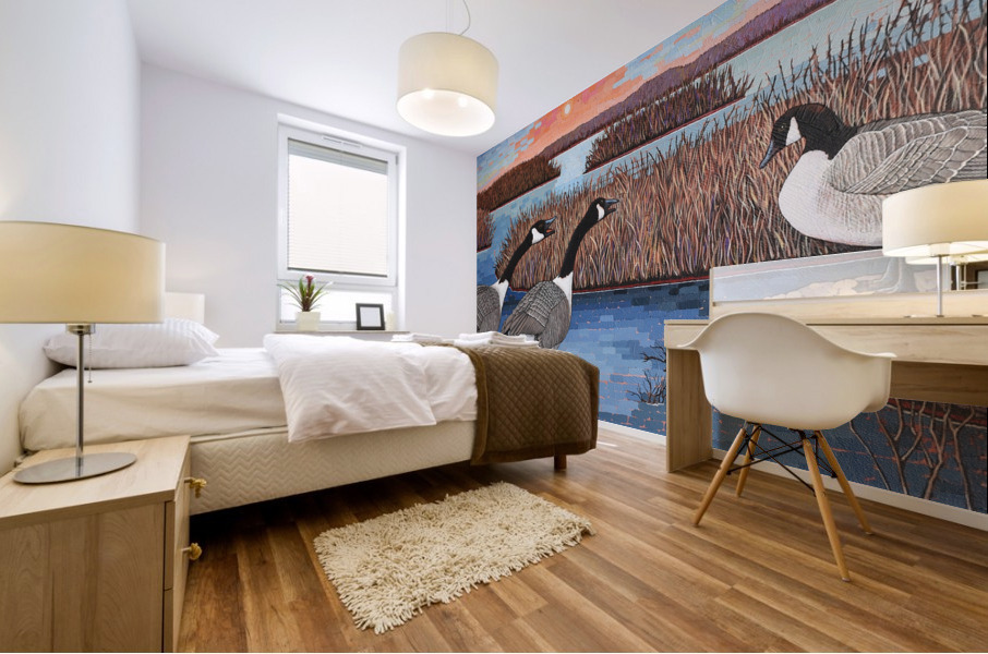 The intruder Mural print