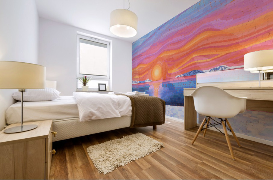 Shadow of the Bear II Mural print