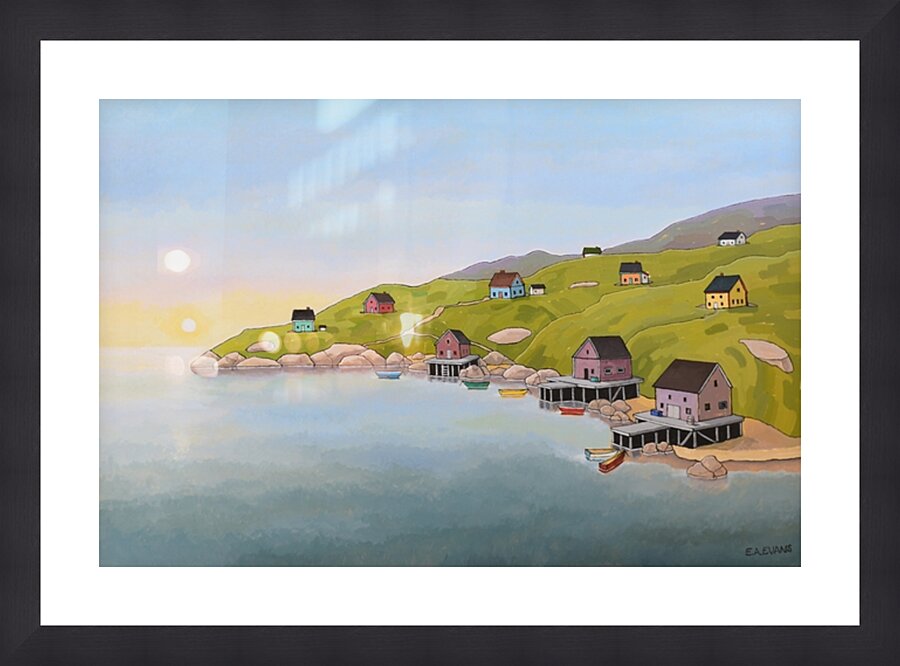 A Quiet Dawn Picture Frame Printing