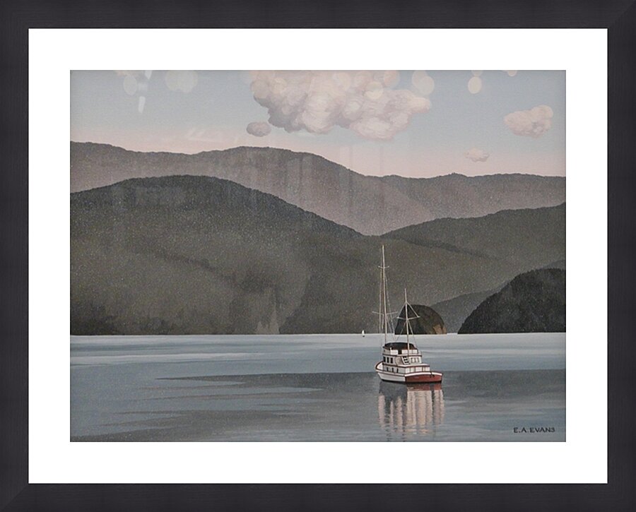 Heading Out  Picture Frame Printing