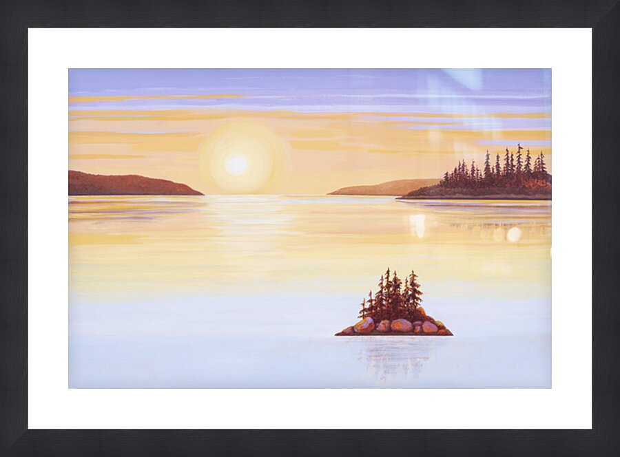 Morning Glory Picture Frame Printing