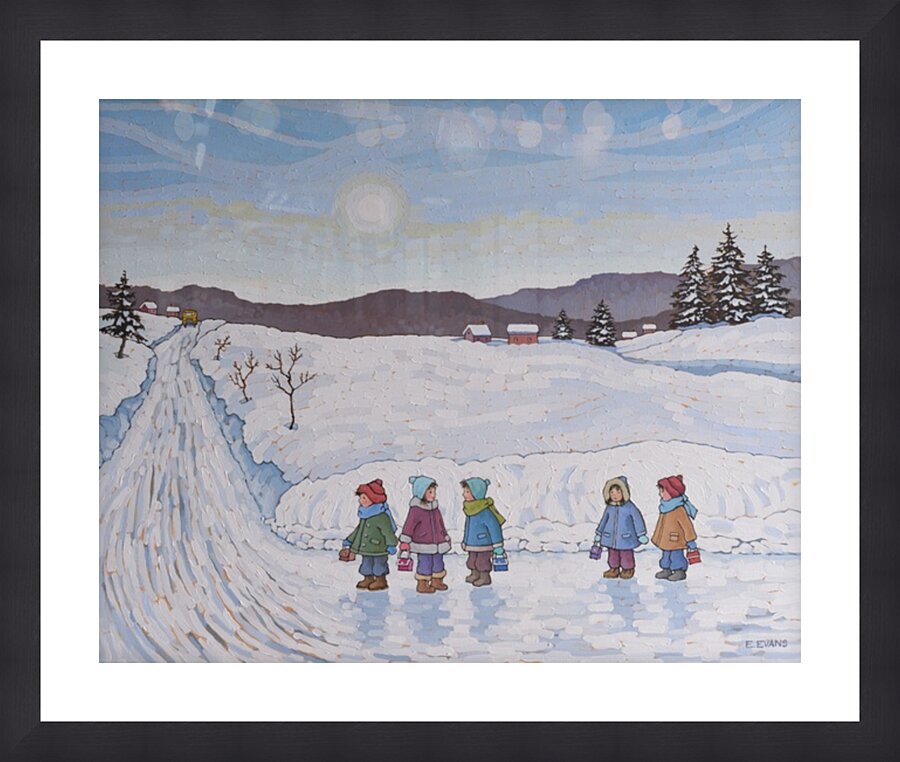 Bus Stop Picture Frame Printing