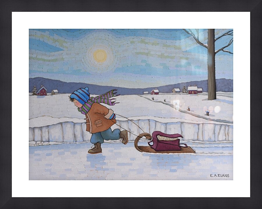 Early Edition Picture Frame Printing