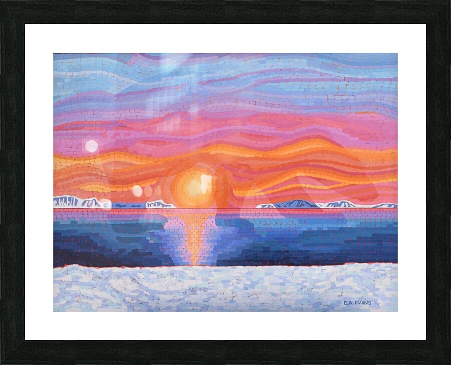 Shadow of the Bear II Picture Frame Printing