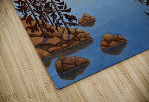 Autumn Splendour Elizabeth A Evans puzzle