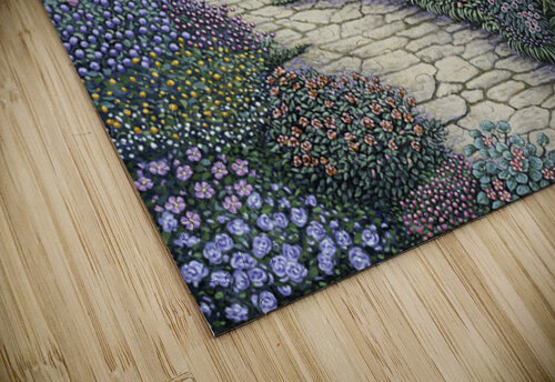 Girl in the Garden  Elizabeth A Evans puzzle