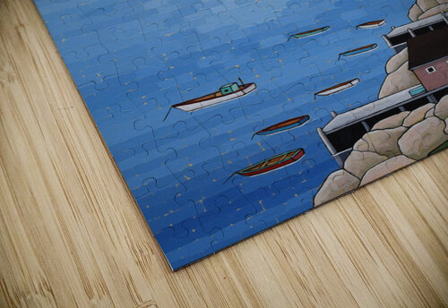  Coastal Serenity Elizabeth A Evans puzzle