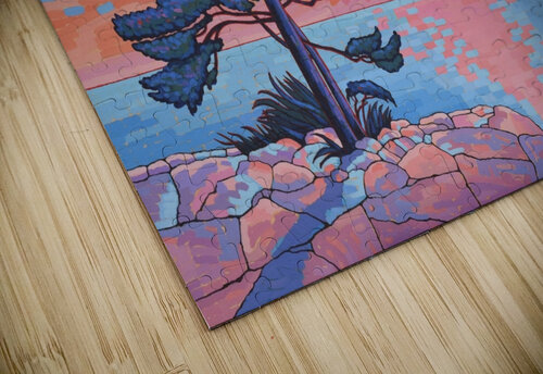 Lone Pine Quiet Inlet Elizabeth A Evans puzzle