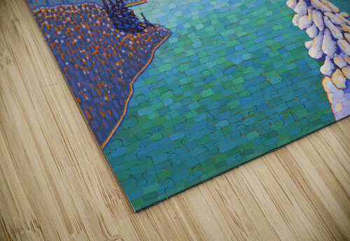 Winter Serenity Elizabeth A Evans puzzle