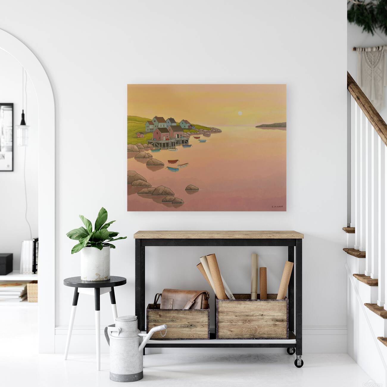 Sunset Serenity Reproduction