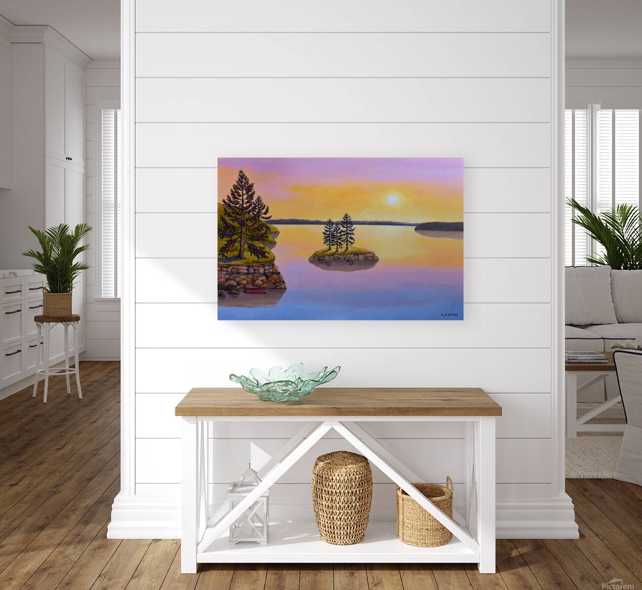 Late Afternoon Discovery  Reproduction