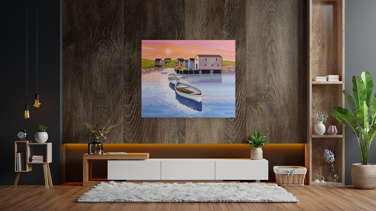 Approaching Dusk Reproduction