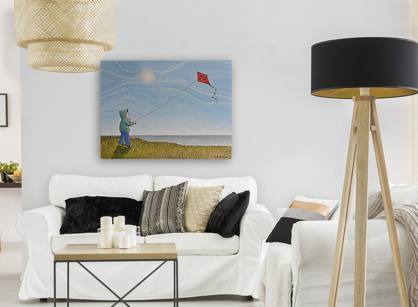 Kite Flyer Reproduction