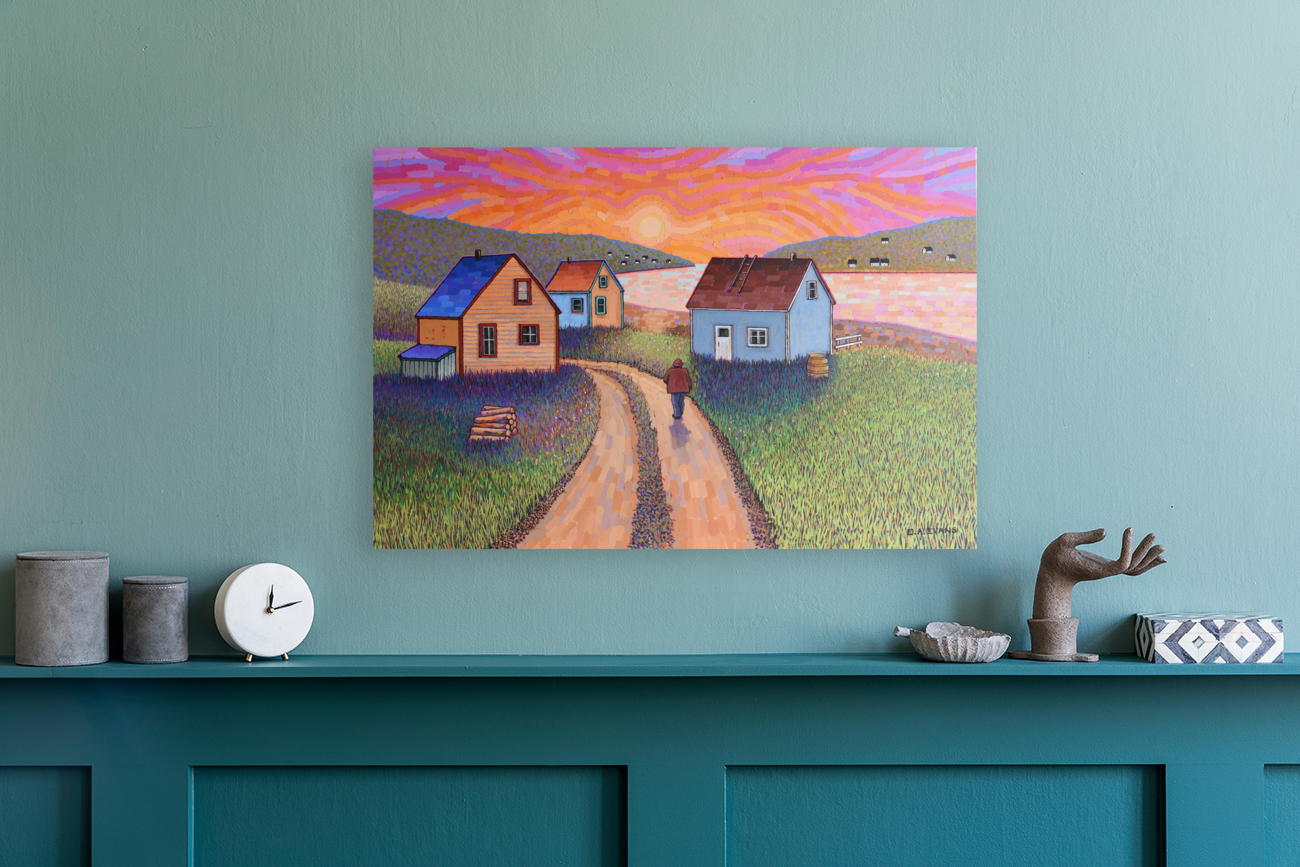 Evening Stroll  Reproduction