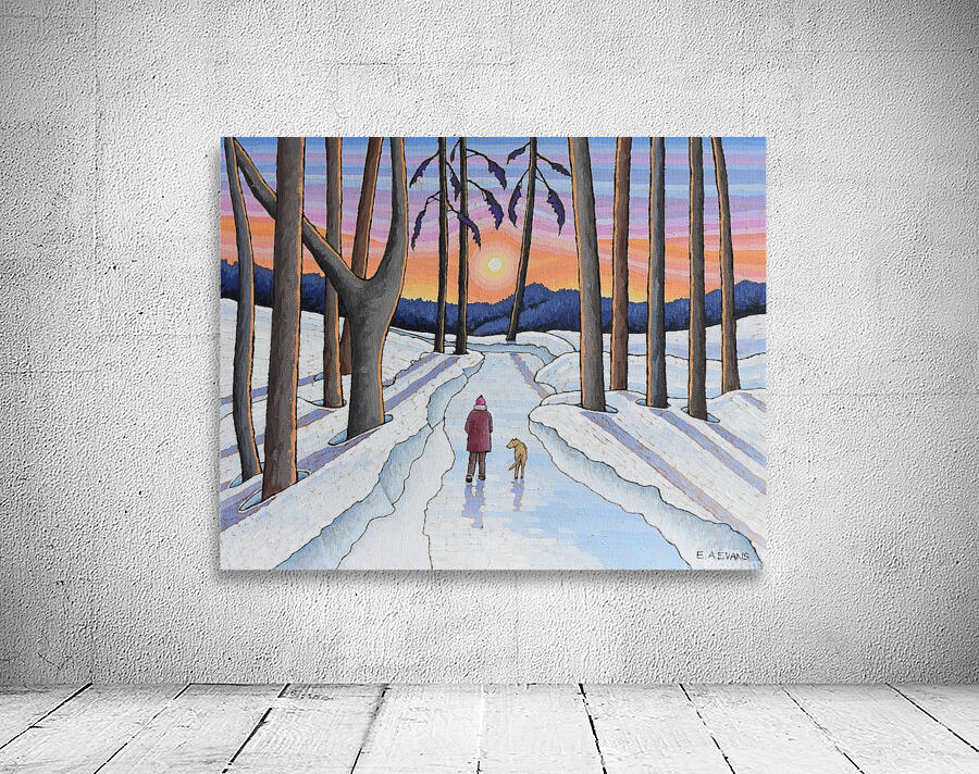 Woods Walk Wall Preview