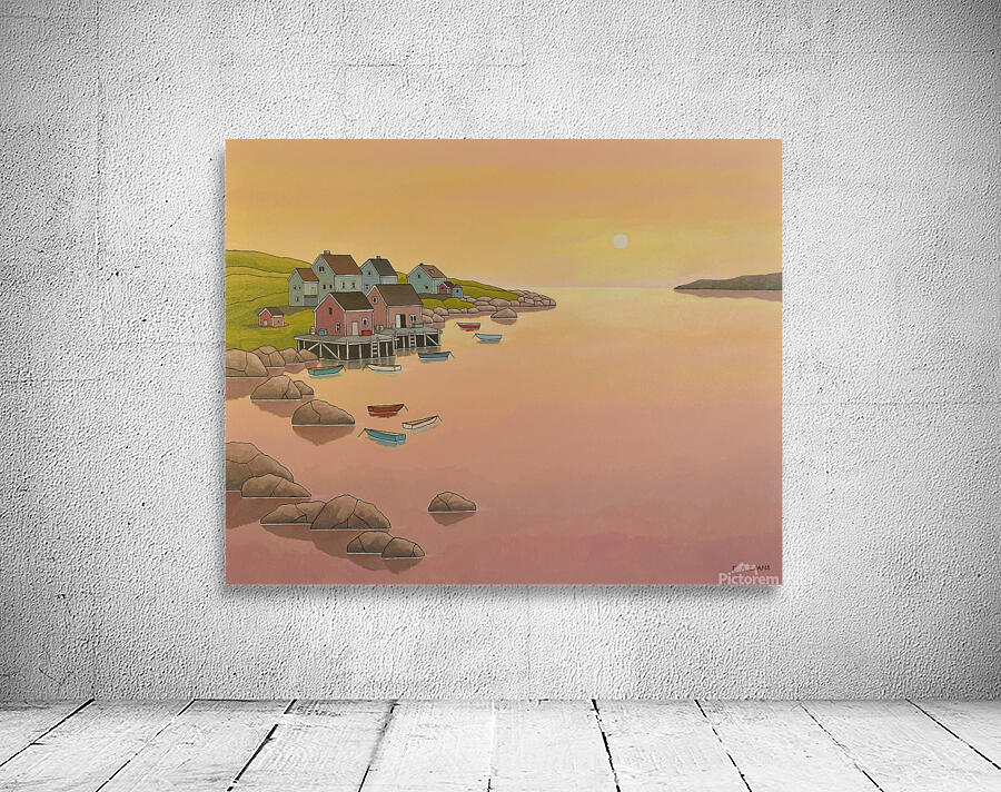 Sunset Serenity Wall Preview