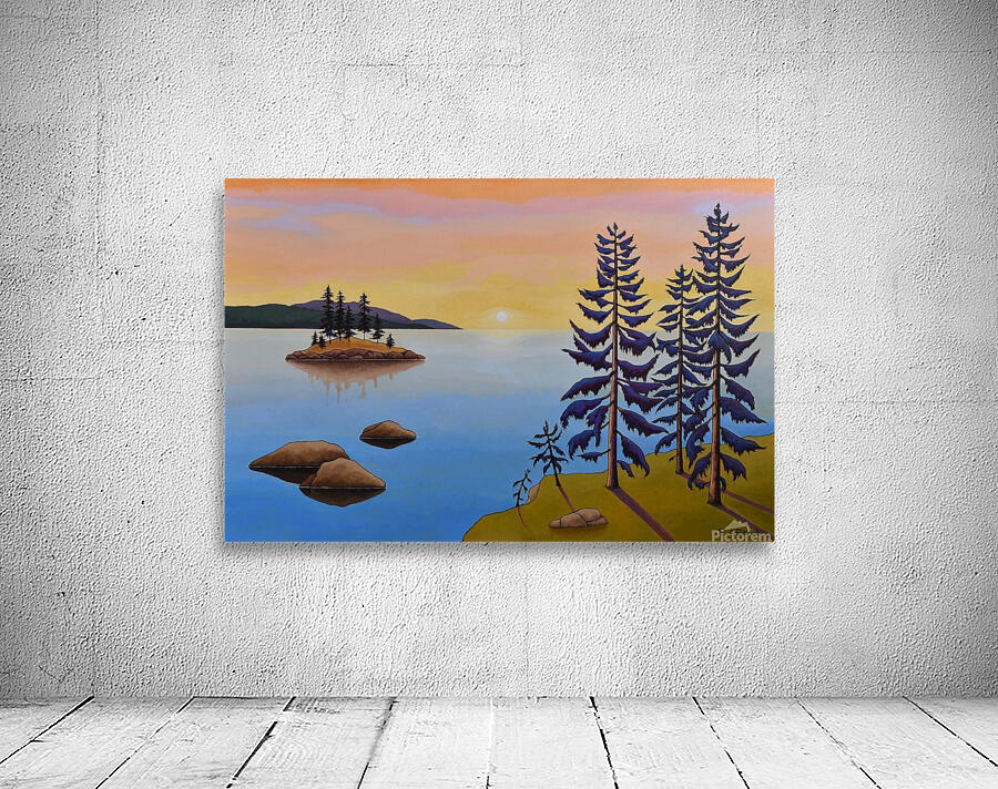 Morning Blues  Wall Preview