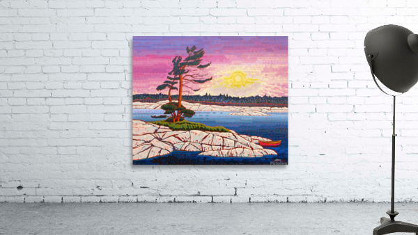  Canoe Lake Wall Preview