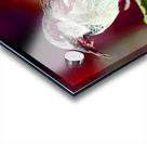 Natures Symphony: A Tapestry of Floral Beauty and Avian Grace Acrylic print