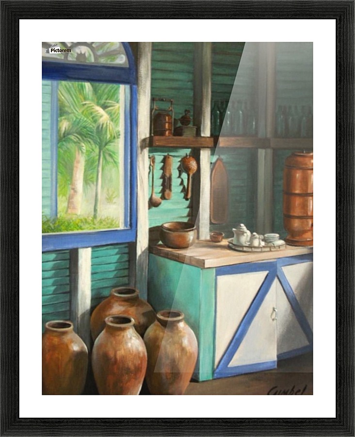 Retreat Picture Frame print
