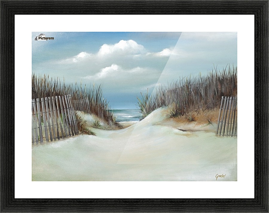 Sand dunes Picture Frame print