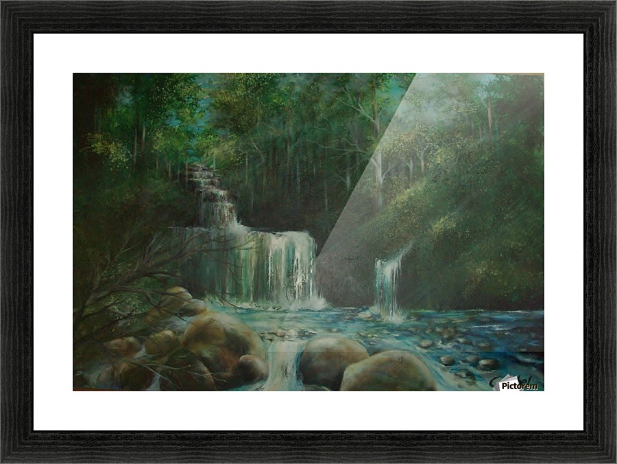 falls Picture Frame print
