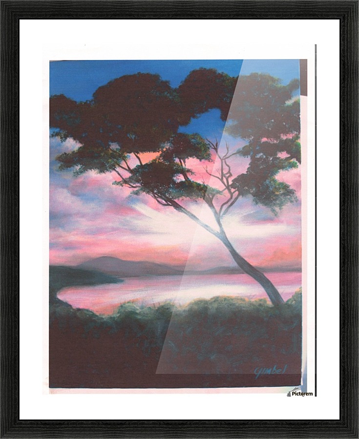 serenity Picture Frame print