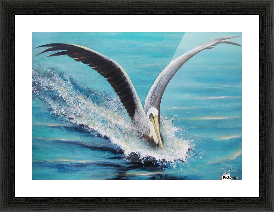splash Picture Frame print