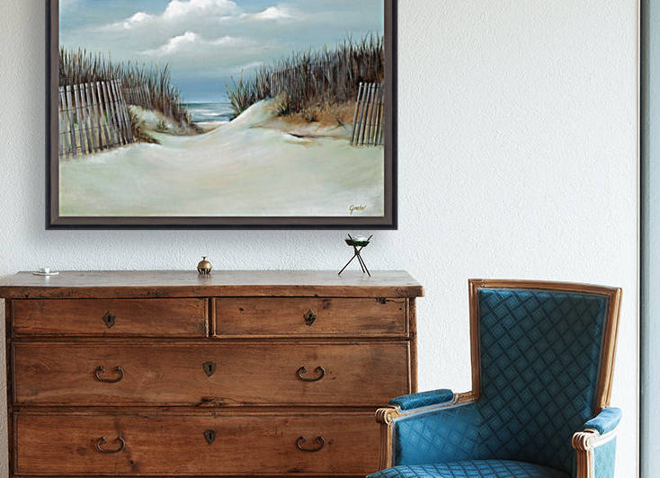 Sand dunes Reproduction