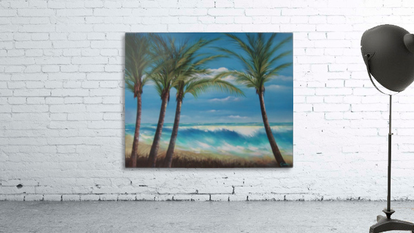 windy beach Wall Preview