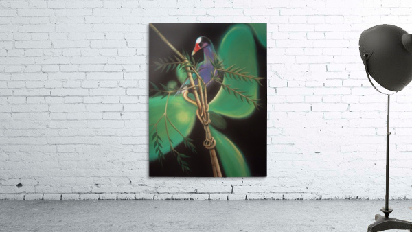 purple gallinule Wall Preview
