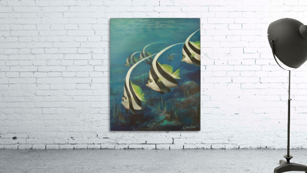 Coral Fish Wall Preview