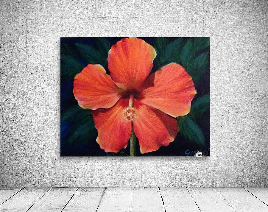 Hibiscus Wall Preview
