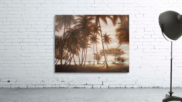 morning beach Wall Preview