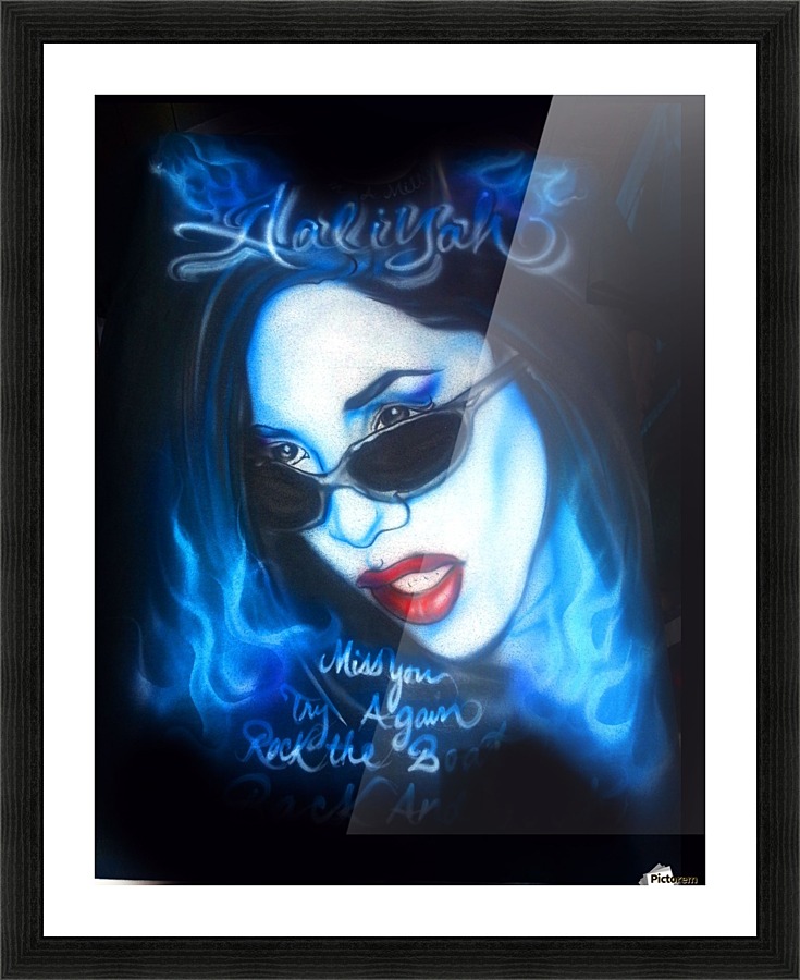 aaliah Picture Frame print