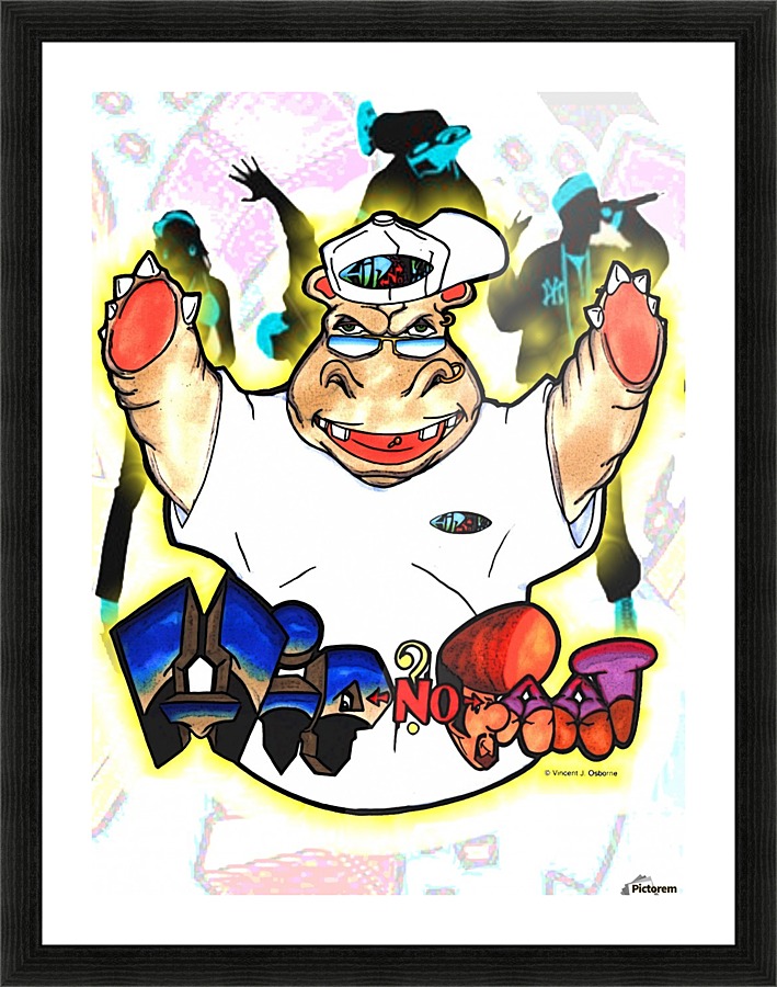Hipnofaat copy Picture Frame print