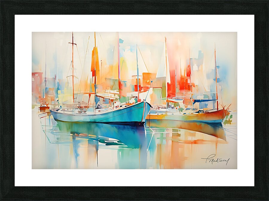 At Anchor Picture Frame print