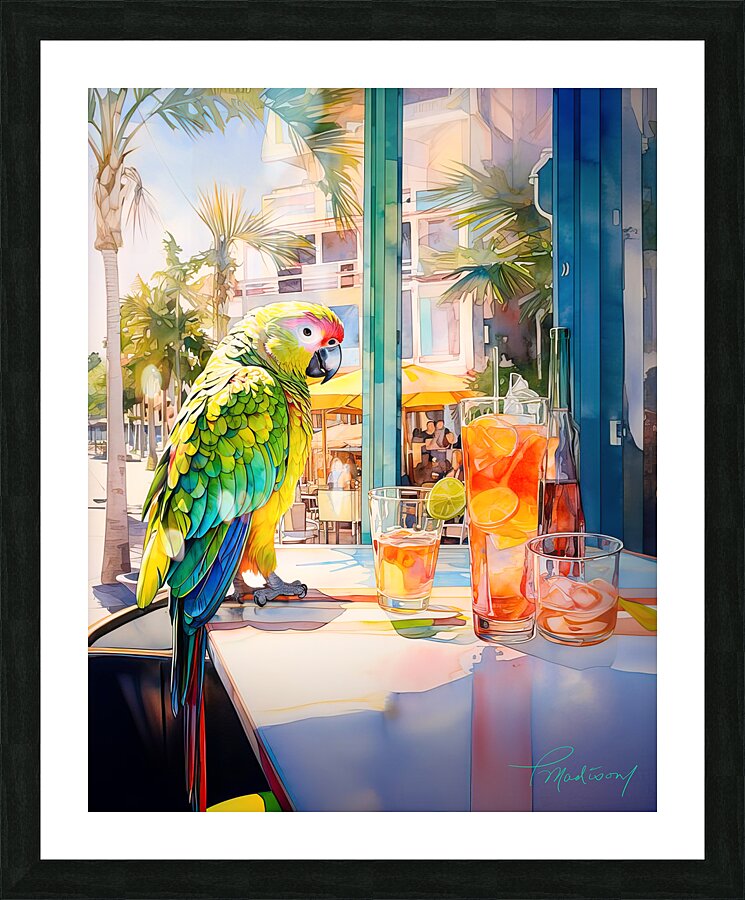 It s Five O Clock Somewhere Picture Frame print