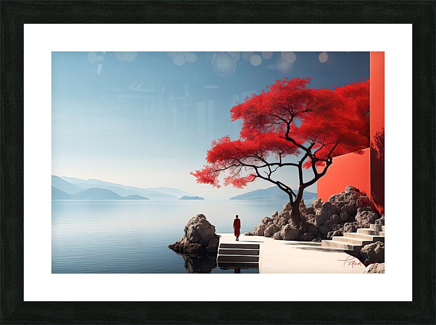 Scenic Minimalism Picture Frame print