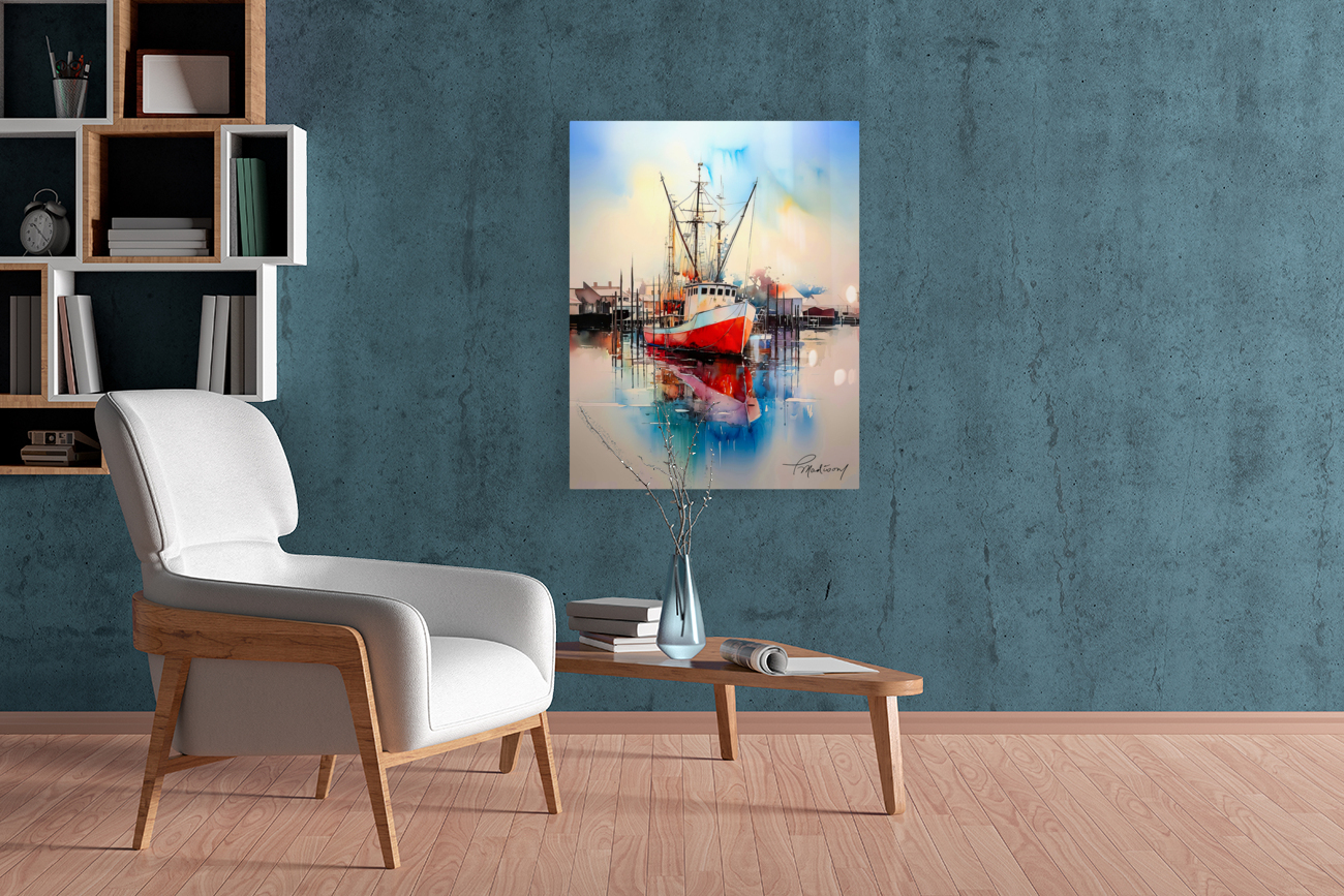 Shrimp Boat Reproduction