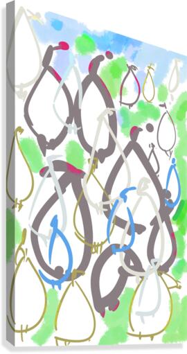 ABSTRACT PAINTING 88 Canvas Print