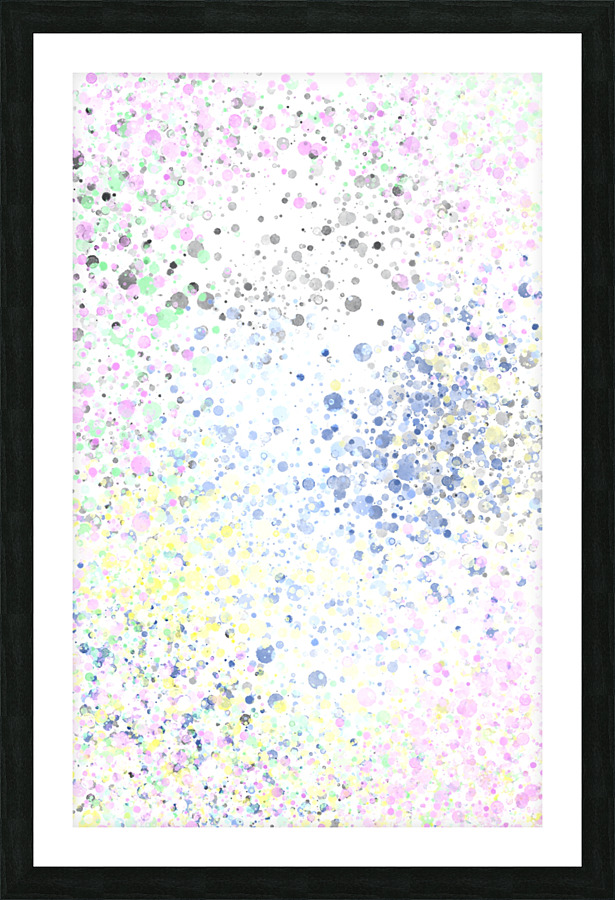 ABSTRACT PAINTING 40 Picture Frame print