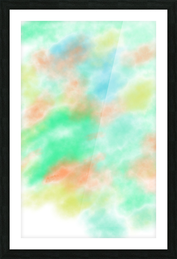 ABSTRACT PAINTING 38 Picture Frame print