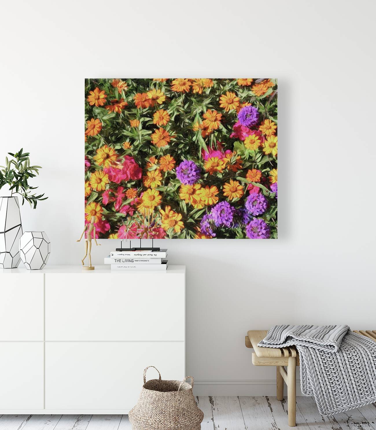 Floral Explosion Reproduction